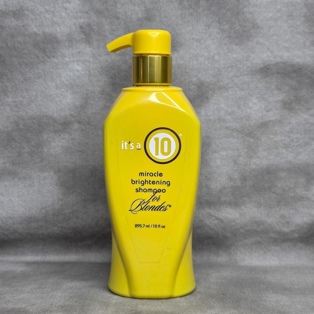 It's a‎ 10 Miracle Brightening Shampoo for Blondes 10 oz
